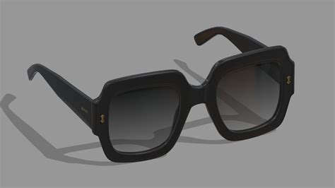 gucci sunglasses 3d model|authentic Gucci sunglasses.